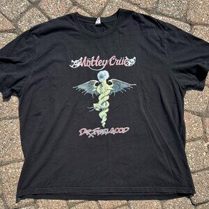 Motley Crue Dr Feelgood T Shirt Men Sz 2XL